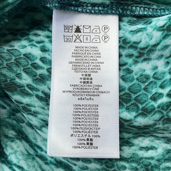 NWT Michael Kors snakeskin print blouse - Picture 6 of 7